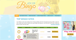 Desktop Screenshot of affiliate.joyofbingo.com